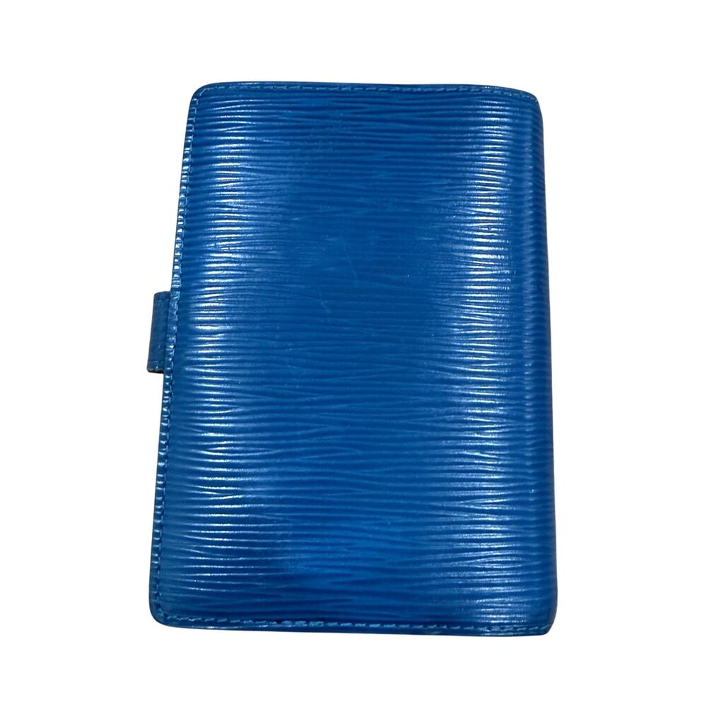 Louis Vuitton Blue Epi Leather Agenda comes with note pad EUC. Made in Spain - Picture 2 of 10